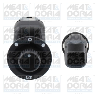 Switch, exterior mirror adjustment